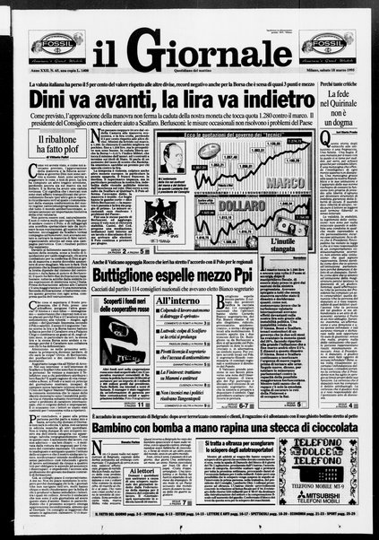 Il giornale : quotidiano del mattino